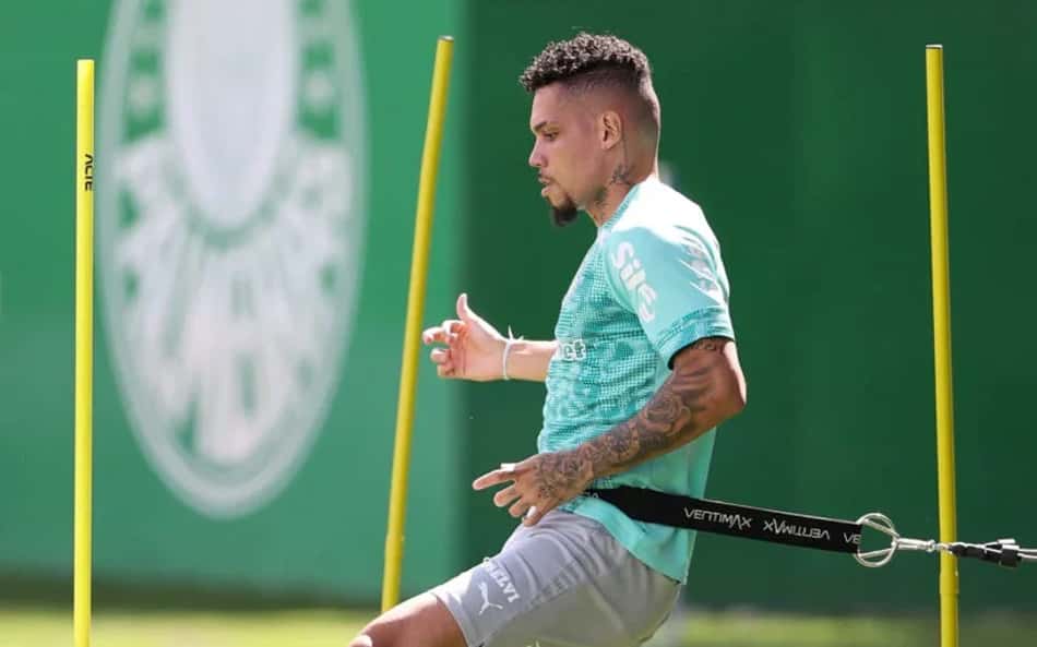 Paulinho, atacante do Palmeiras