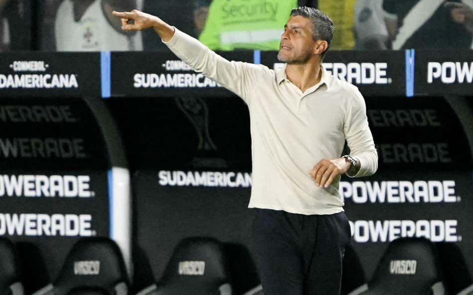 Vasco está escalado para enfrentar o Palmeiras no Brasileirão