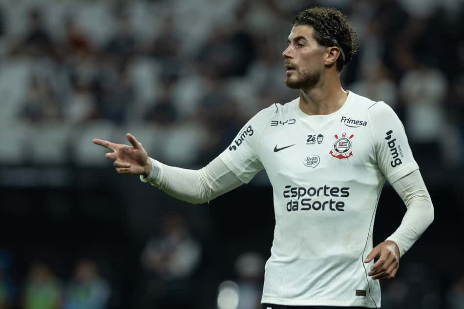 Pedro Raul em ação pelo Corinthians