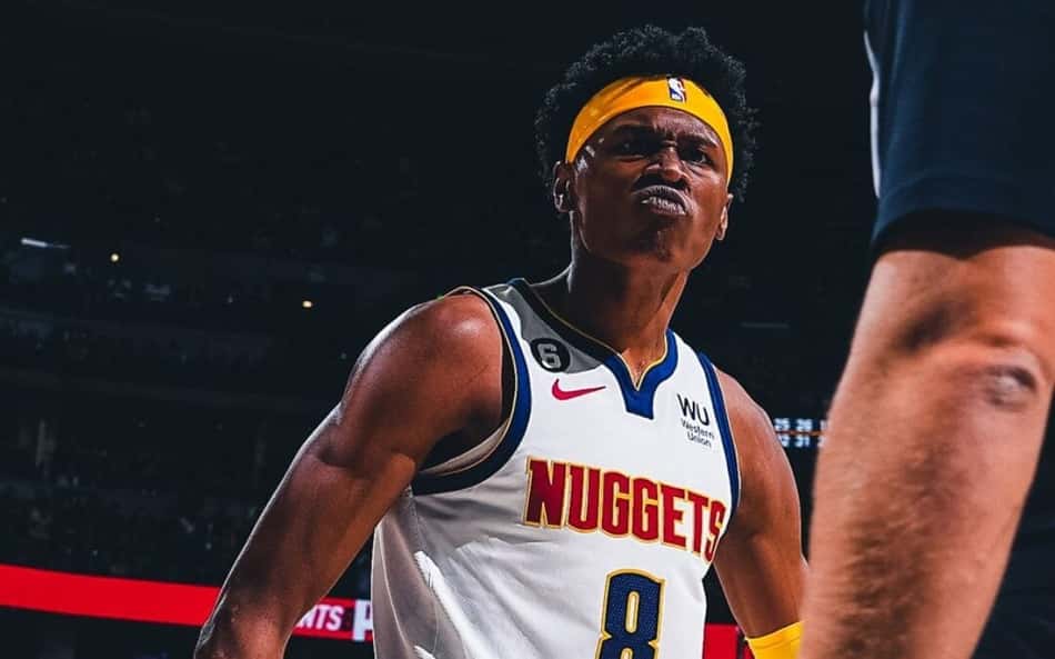 Peyton Watson, draftado pelo Denver Nuggets, é novo reforço do Cleveland Cavaliers (Foto: Reprodução/Nuggets)