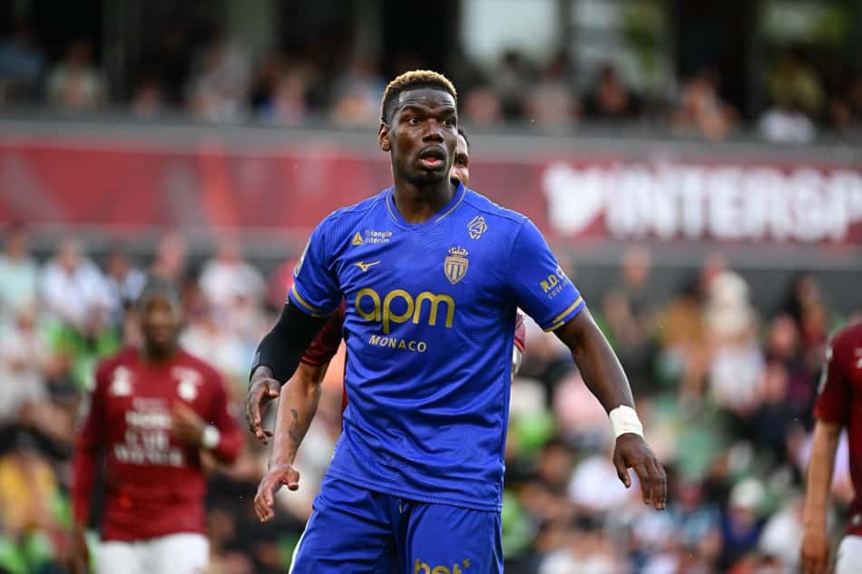 Pogba em ação pelo Monaco