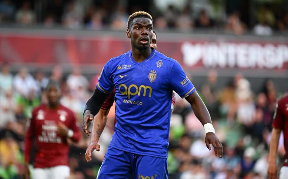 Pogba em ação pelo Monaco