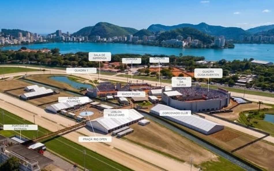 Projeto mostra como ficará o Rio Open a partir de 2027