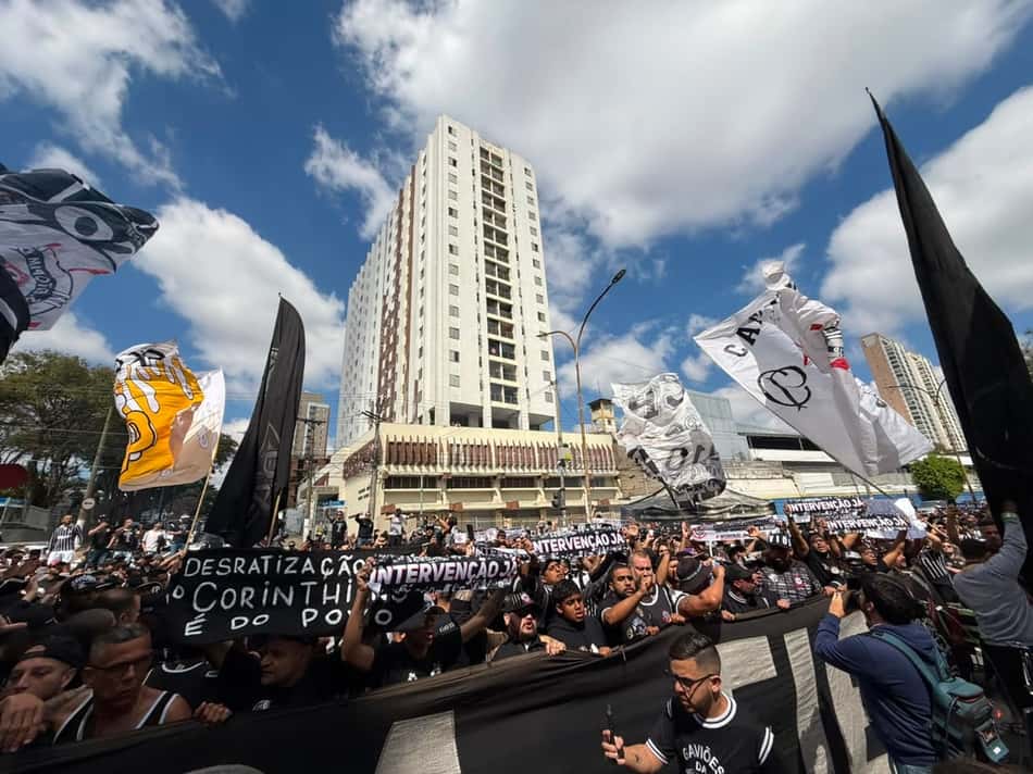 Protesto no Parque São Jorge