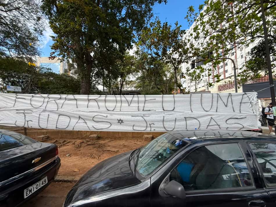 Protesto no Parque São Jorge