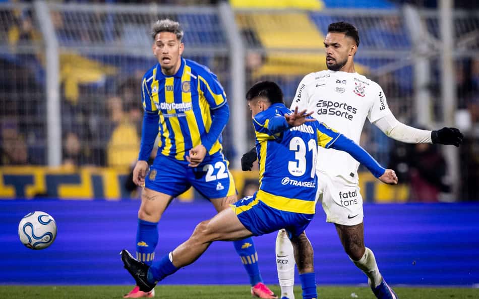 Raniele em Corinthians x Rosario Central