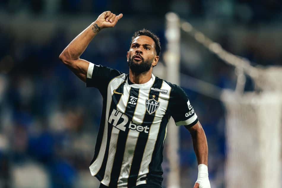 Renan Lodi clássico (Foto: Pedro Souza / Atlético)