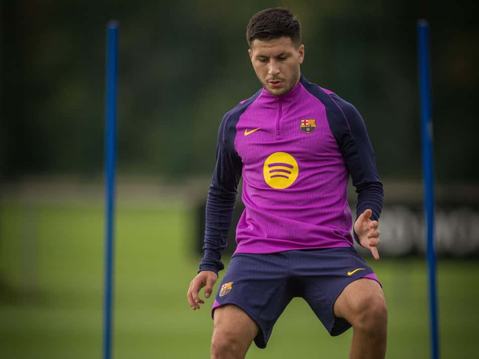 Roony Bardghji em treino do Barcelona