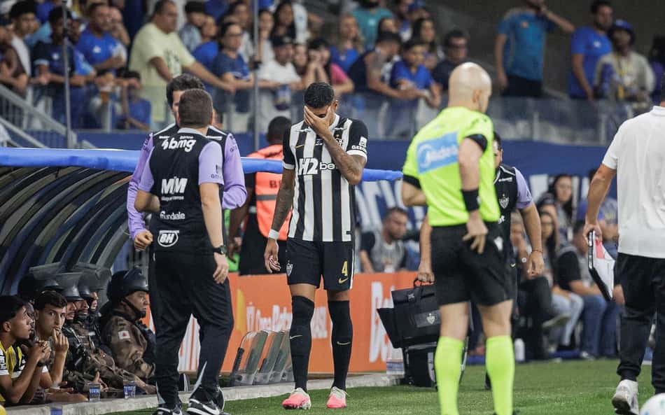 Atlético resolverá a partida na Arena MRV, logo após conquistar empate no Mineirão (Foto: Luciano Brew/Agencia Enquadrar/Folhapress)