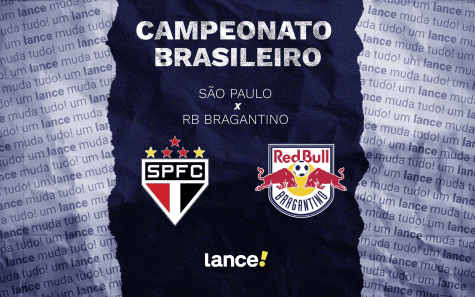 Onde assistir a partida entre São Paulo e Red Bull Bragantino pelo Brasileirão (Arte / Lance!)