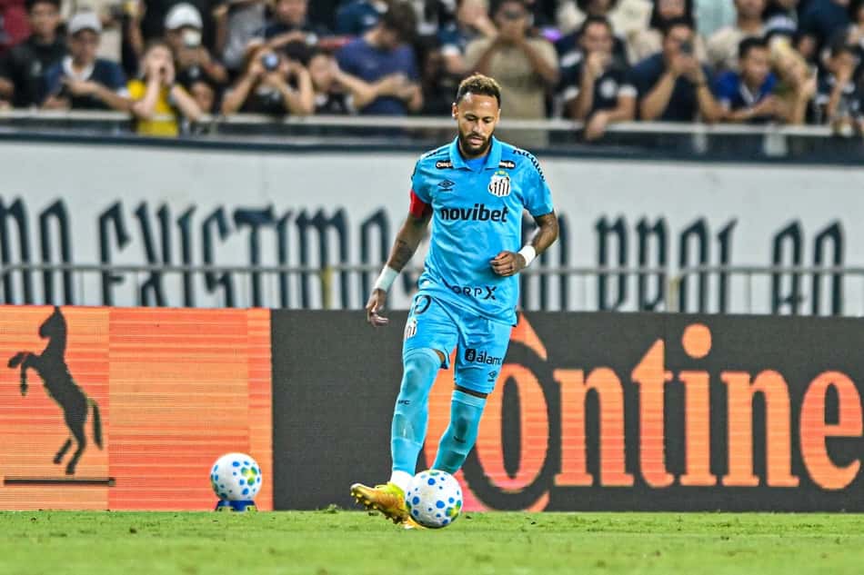 Neymar em Remo x Santos