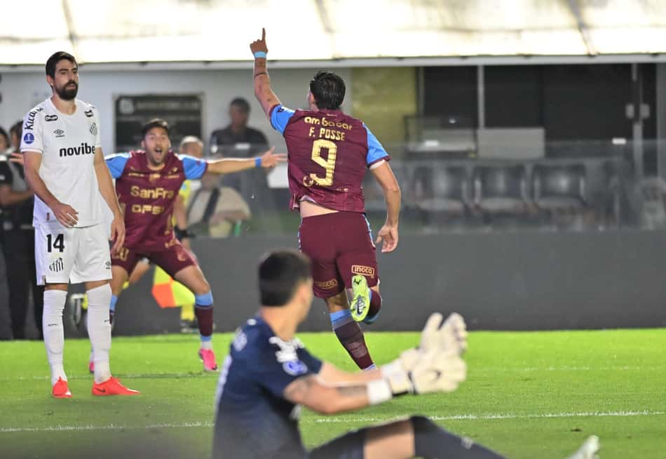 Macará abriu o placar contra o Santos