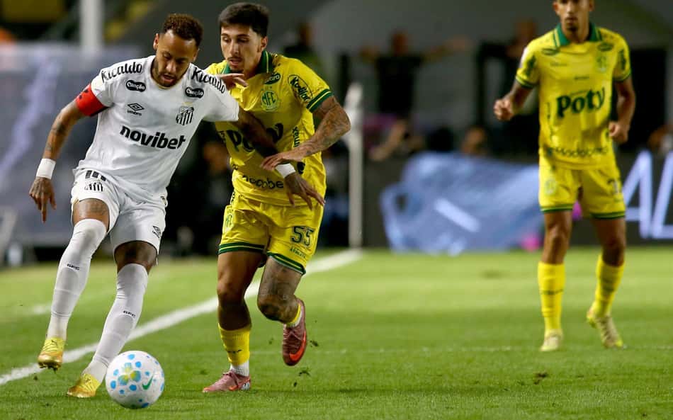 Santos e Mirassol pelo Brasileirão