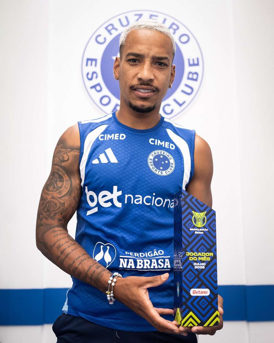 Matheus Pereira é eleito melhor jogador do Campeonato Brasileiro do mês de Julho. (Foto: Divulgação/ Internet)