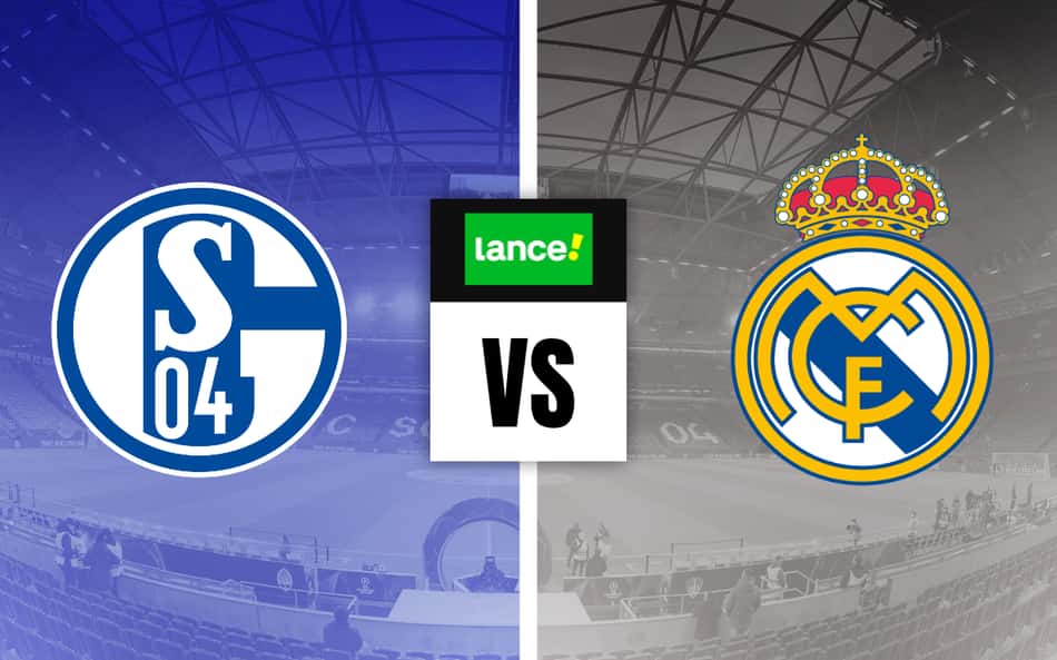 Escudos de Schalke 04 x Real Madrid para Palpites de Futebol