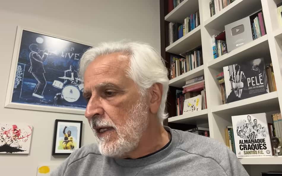 Fábio Sormani durante vídeo publicado em seu canal