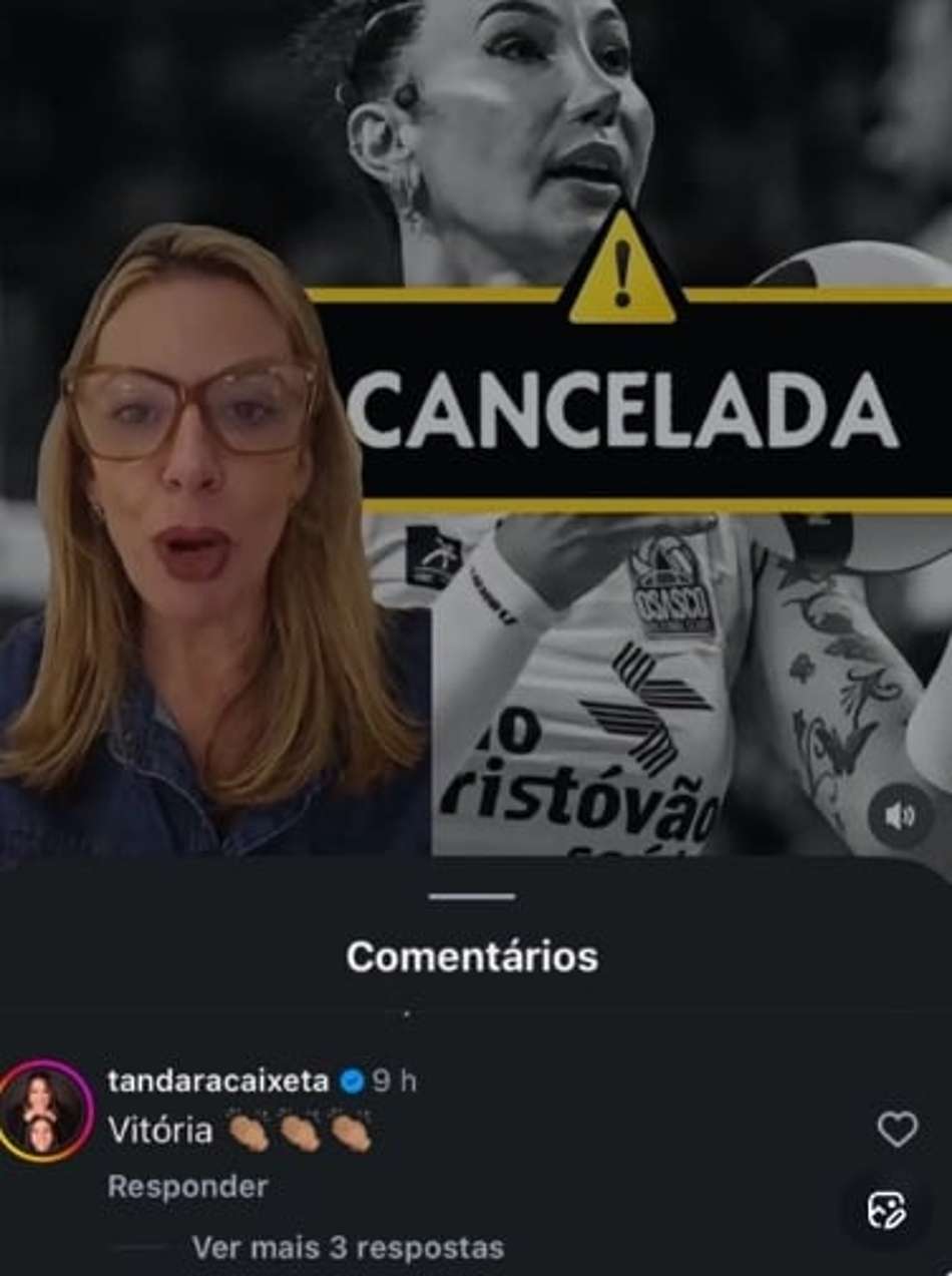 Tandara comemora banimento a Tiffany, do Osasco (Reprodução)
