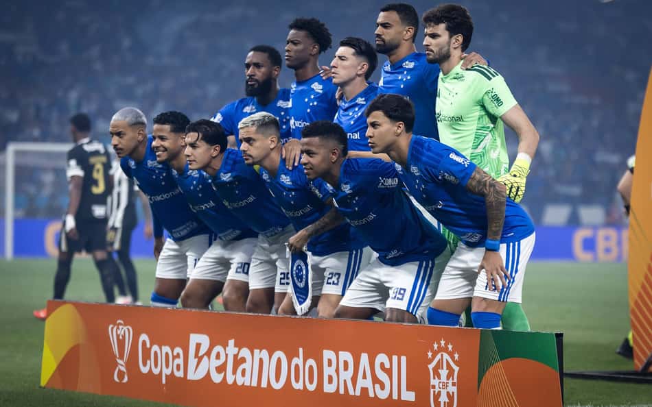 Time do Cruzeiro perfilado