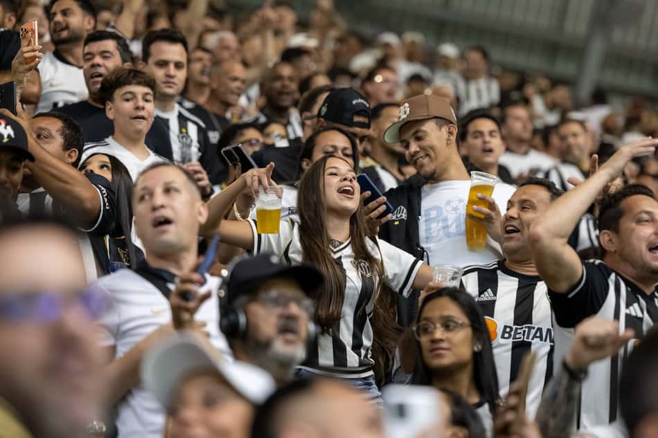 Torcedores do Galo Arena MRV (reprodução Atlético)