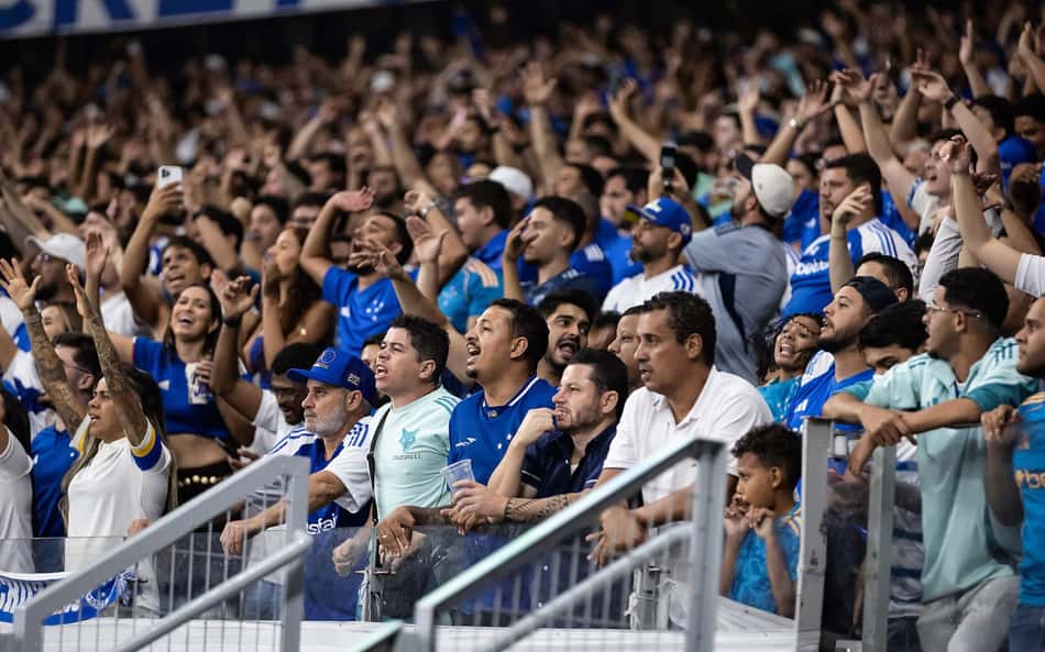Torcida do Cruzeiro no Mineirão