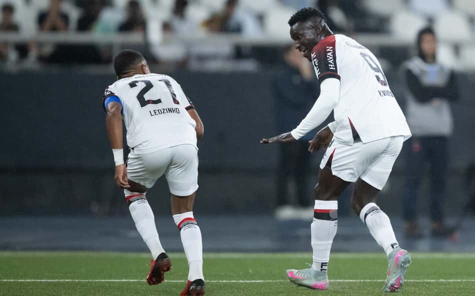 Veja gols em Botafogo x Athletico-PR: João Cruz e Viveros marcam