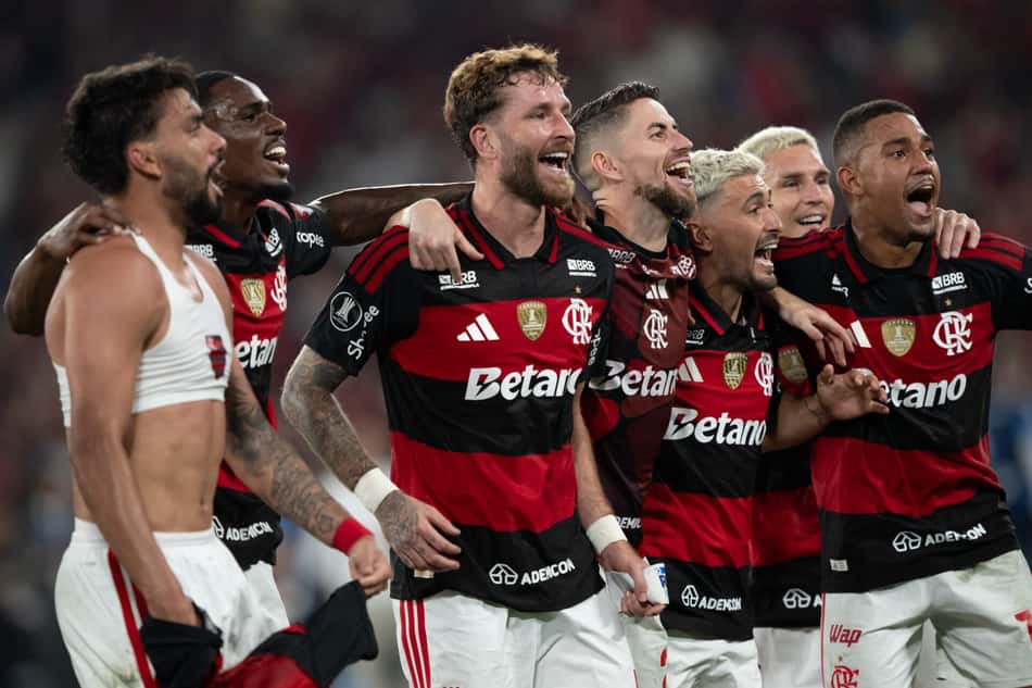 Duelo entre Flamengo e Cruzeiro marca mais uma boa atuação de Arrascaeta e Pedro (Foto: Jorge Rodrigues/AGIF/Folhapress)