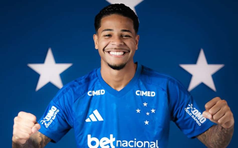 Em estreia, Wesley ampliou vantagem do Cruzeiro sobre Mirassol (Foto: Reprodução/Cruzeiro)