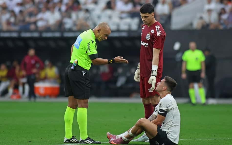 Wilton Pereira Sampaio durante Corinthians e Santos