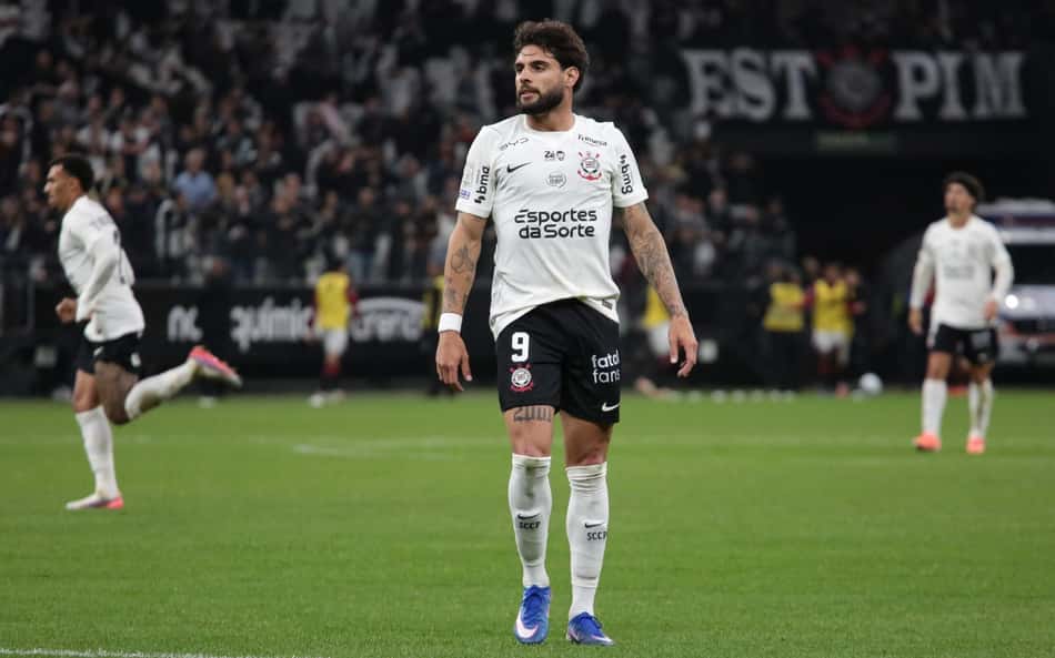 Yuri Alberto durante a partida entre Corinthians x Athletico-PR