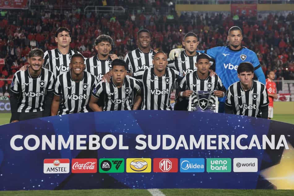 O Botafogo foi goleado por 6 a 1 pelo Cieniano pela Copa Sul-Americana