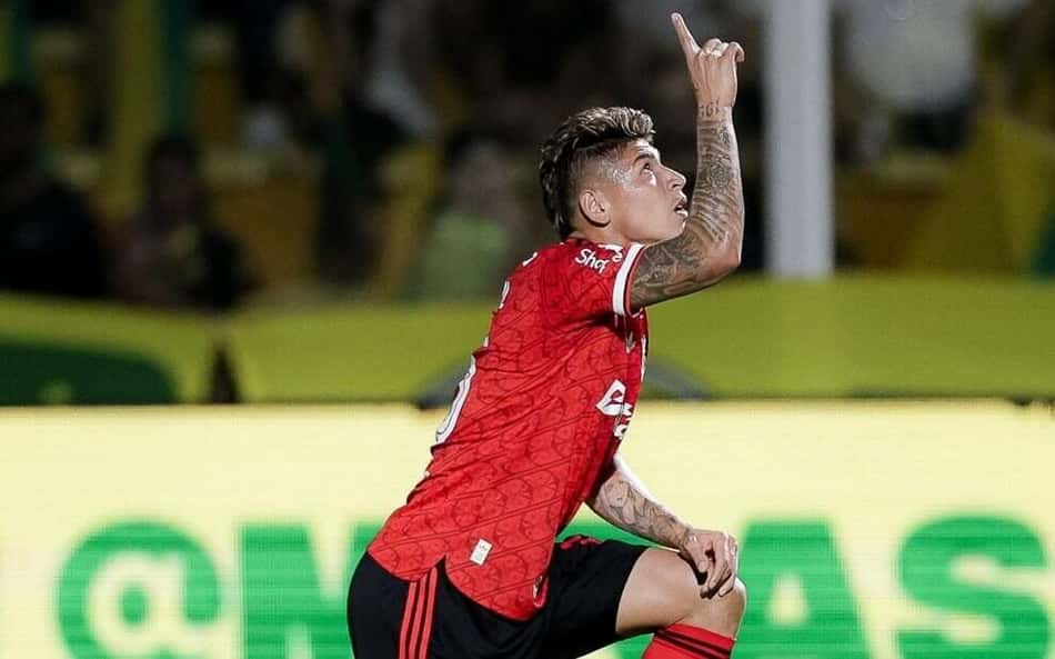 Carrascal em Mirassol x Flamengo