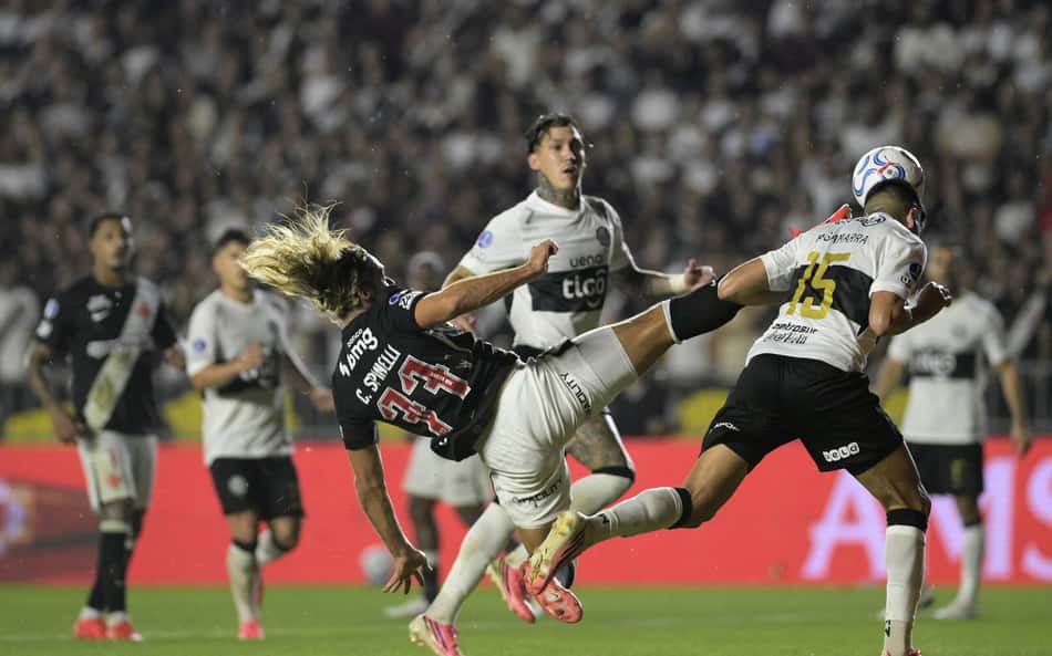 O Vasco empatou em 0 a 0 com o Olimpia pela Copa Sul-Americana