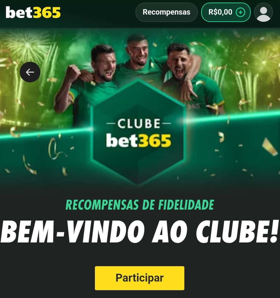 Captura de tela do Clube bet365.