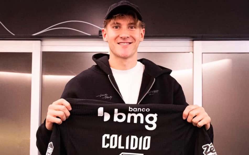 Colidio vai vestir a camisa 9 do Vasco