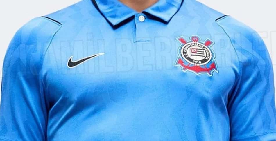 Suposto terceiro uniforme do Corinthians, com inspiração na Invasão Corinthians de 1976.