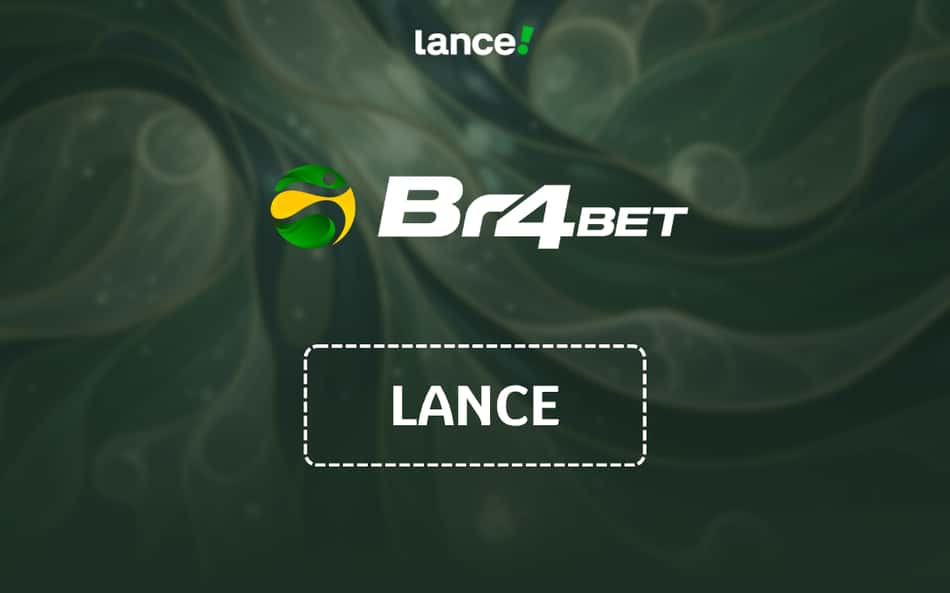 Imagem destaque do artigo: Cupom de bônus BR4BET: use LANCE - Com logo da marca e escrito LANCE