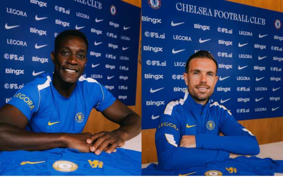 Danny Welbeck e Jordan Henderson foram contratados pelo Chelsea