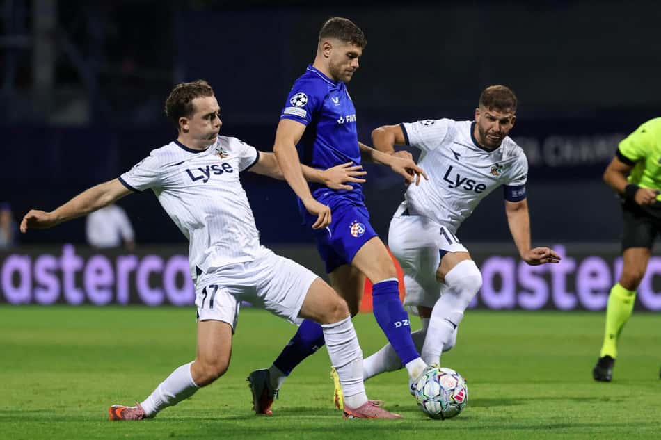 Dinamo de Zagreb e Viking empataram por 2 a 2 pelo jogo de ida da pré-Champions League