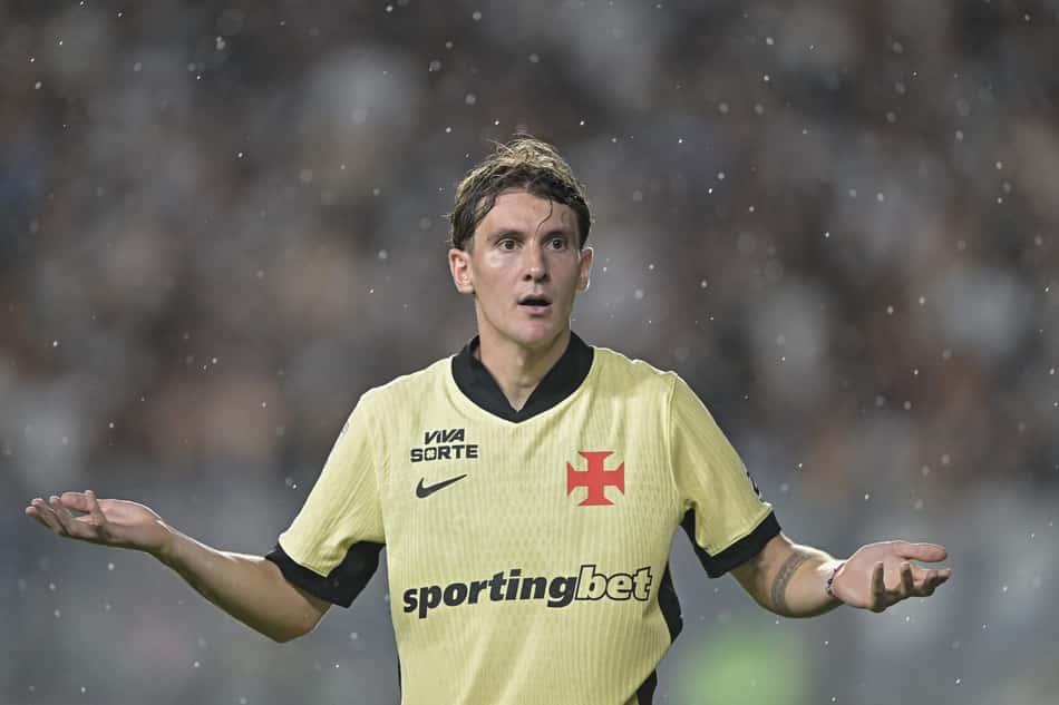 Facundo Colidio em Vasco 3x1 Cruzeiro pelo Brasileirão