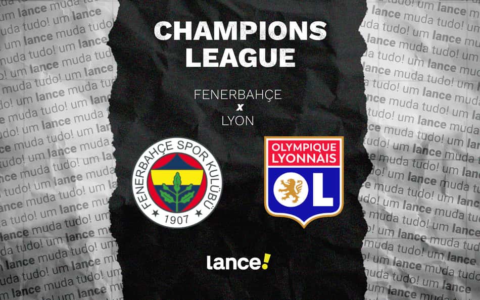 Fenerbahçe x Lyon (Foto: arte Lance!)
