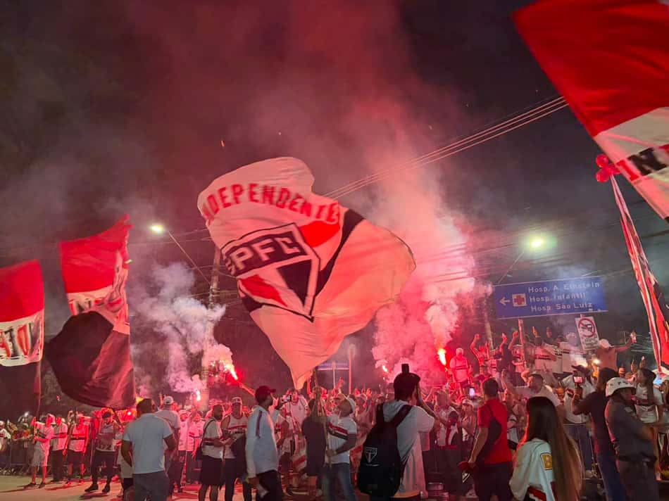 Festa da torcida do São Paulo