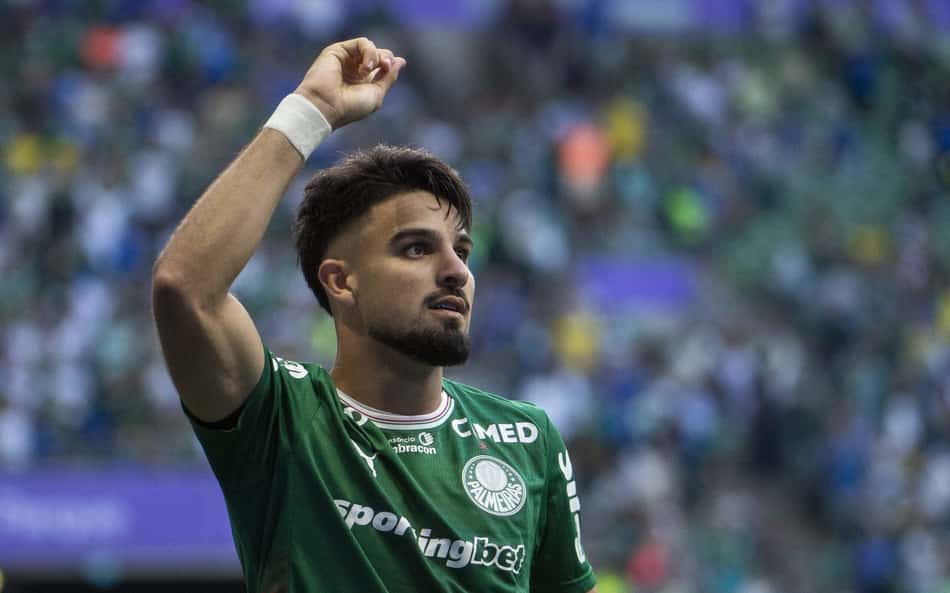 Flaco López. atacante do Palmeiras