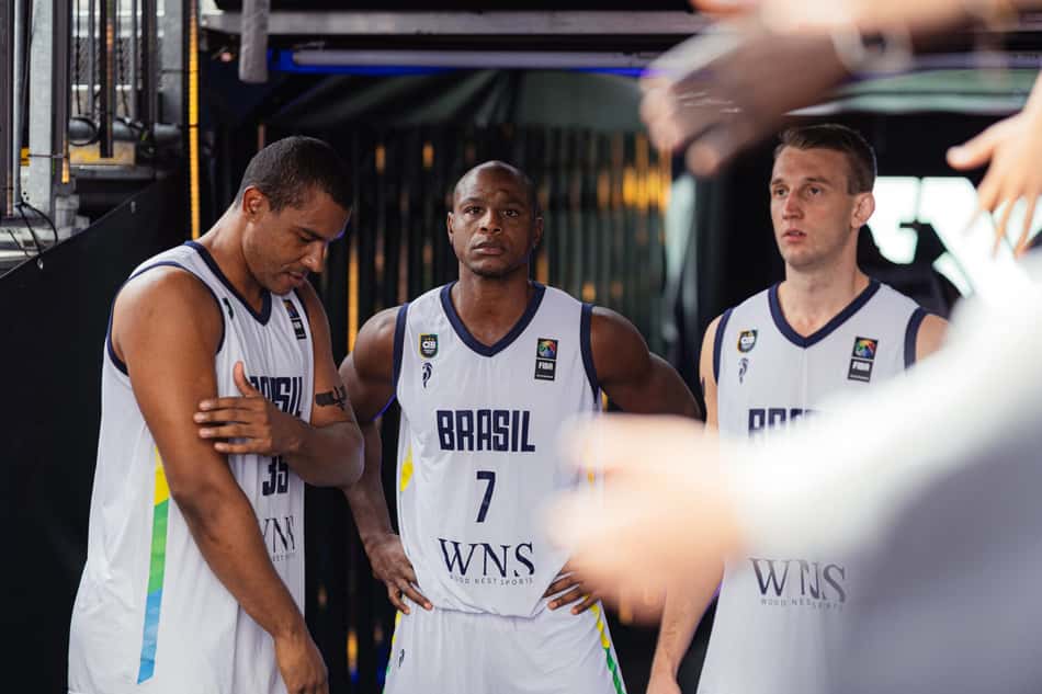 Brasil na copa do mundo de basquete 3x3 (Foto: Divulgação/ CBB)