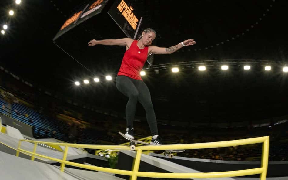 A brasileira Gabi Mazetto durante o Super Crown