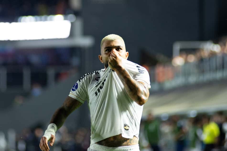 Gabigol marcou 101 gols com a camisa do Santos. (Foto: (Foto: Carlos Torres/Agencia Enquadrar/Folhapress)