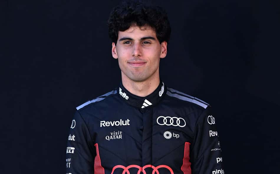 Gabriel Bortoleto na F1 2026 pela Audi (Foto: WILLIAM WEST / AFP)