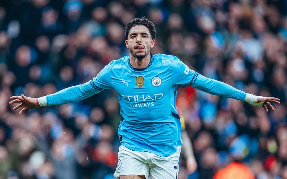 Marmoush marcou dois gols para a virada do City (Foto: Divulgação/Manchester City)