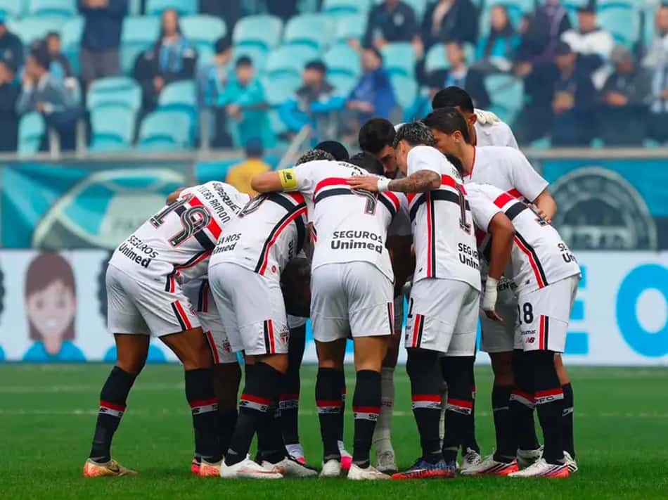 Tricolor está em 12° no Brasileirão com 26 pontos