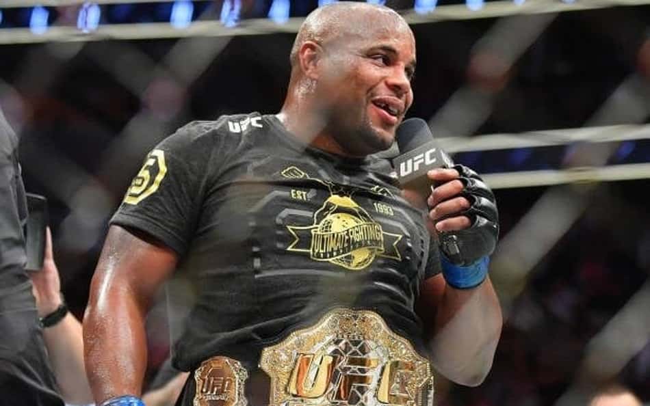 Daniel Cormier em entrevista pós-luta no UFC