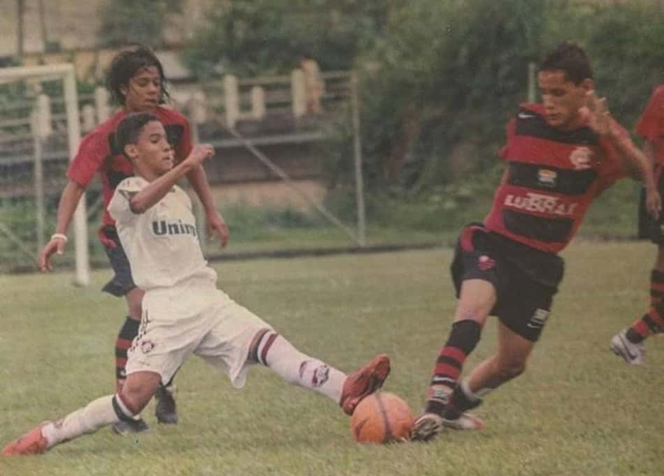 Jean Dutra foi menino de Xerém, formado na base do Fluminense. (Acervo pessoal)